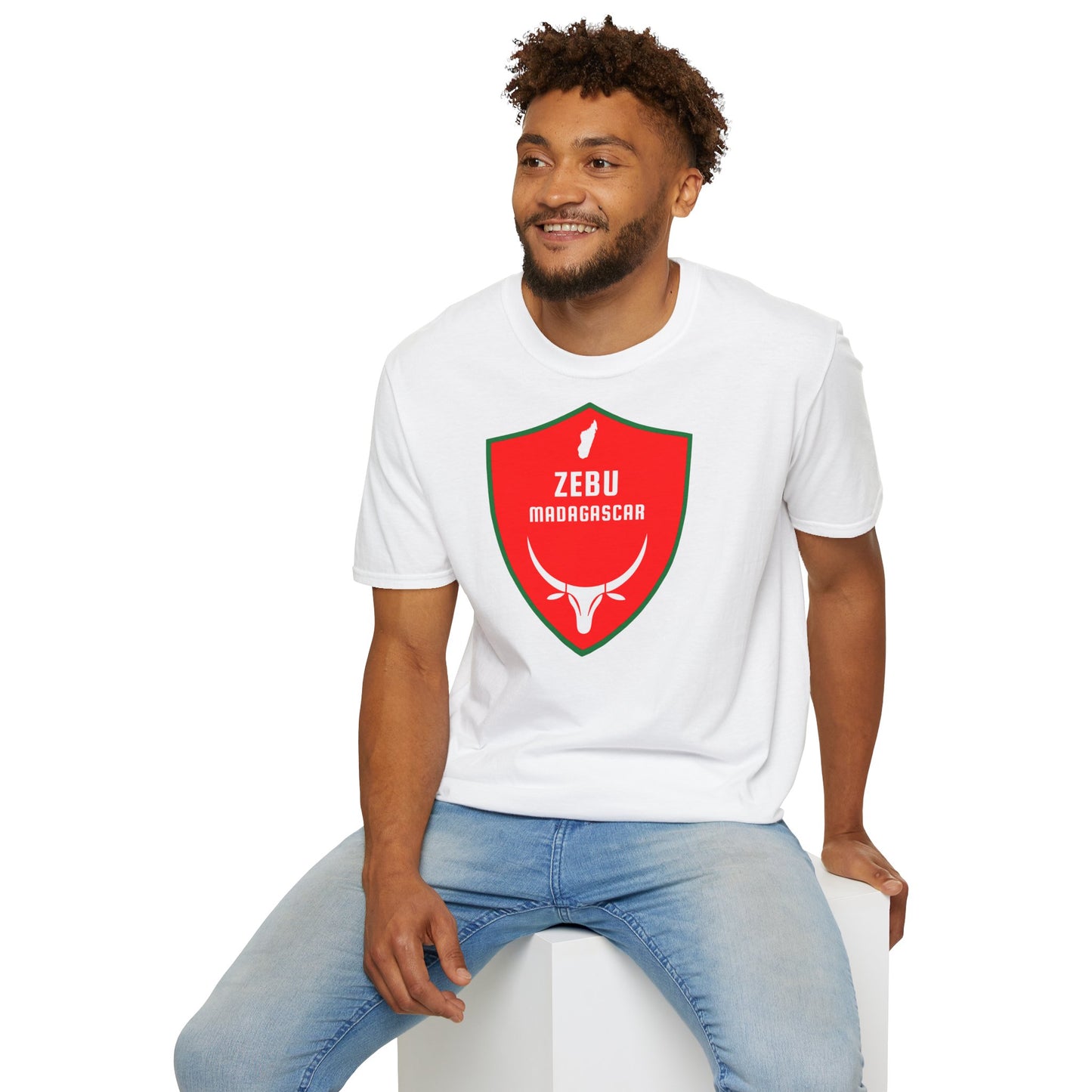 T-shirt Softstyle Unisexe 100% coton avec col au ras-du-cou