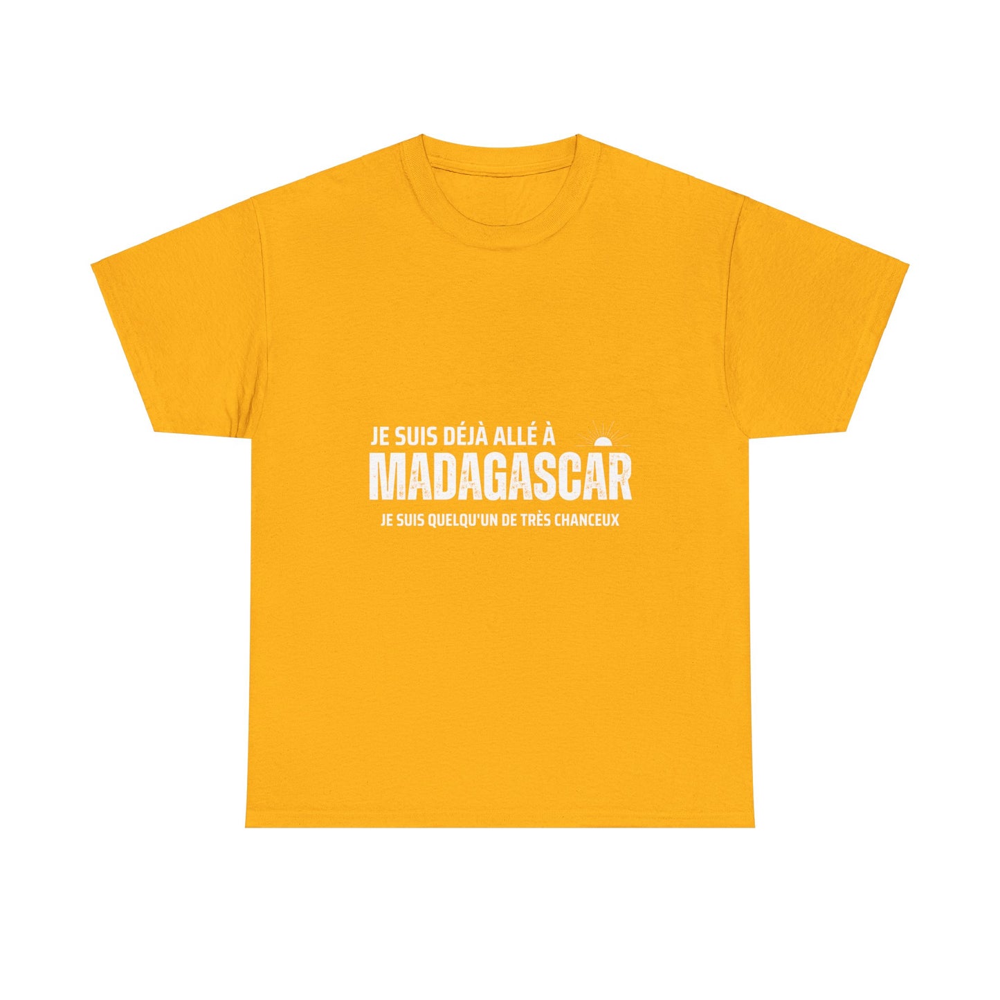 T-shirt unisexe en coton épais - Madagascar Creations