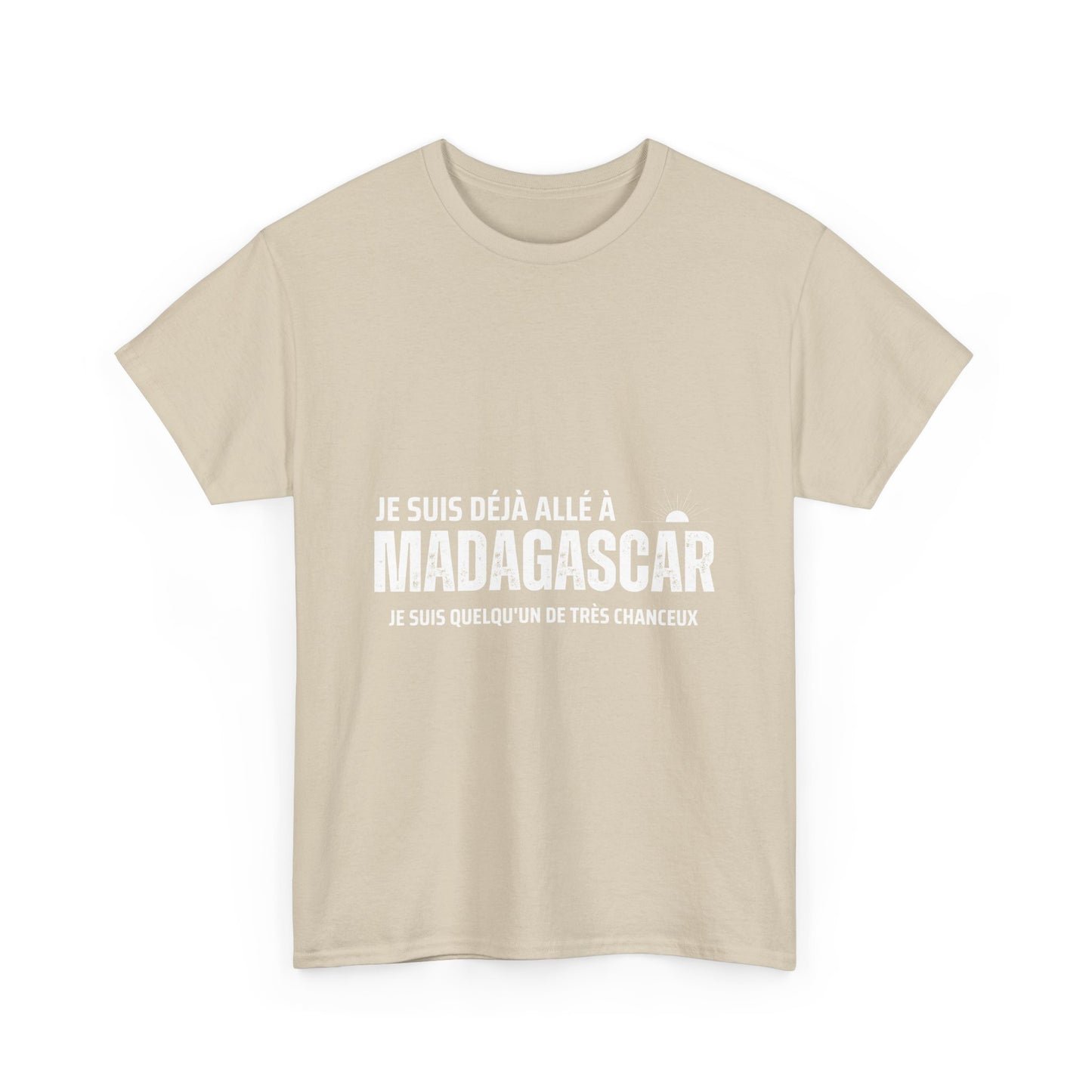 T-shirt unisexe en coton épais - Madagascar Creations