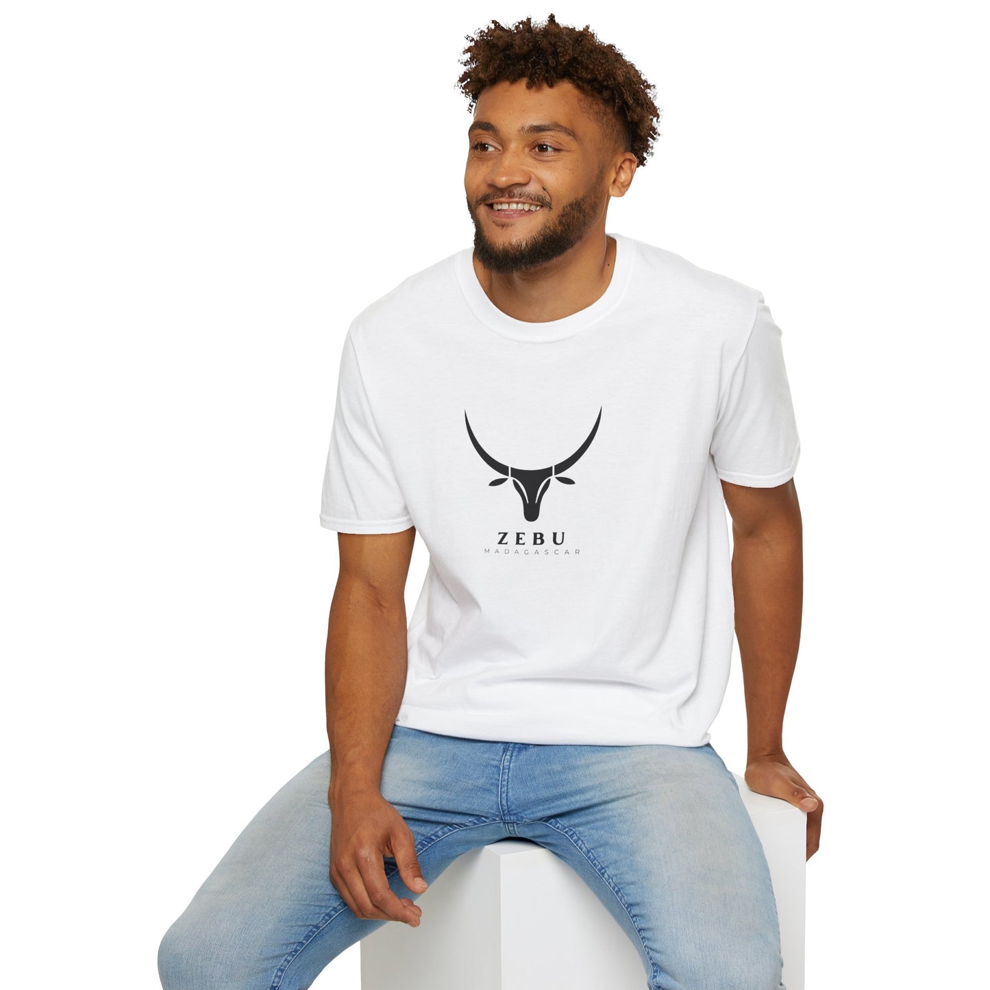 T-shirt Softstyle Unisexe 100% coton avec col au ras-du-cou