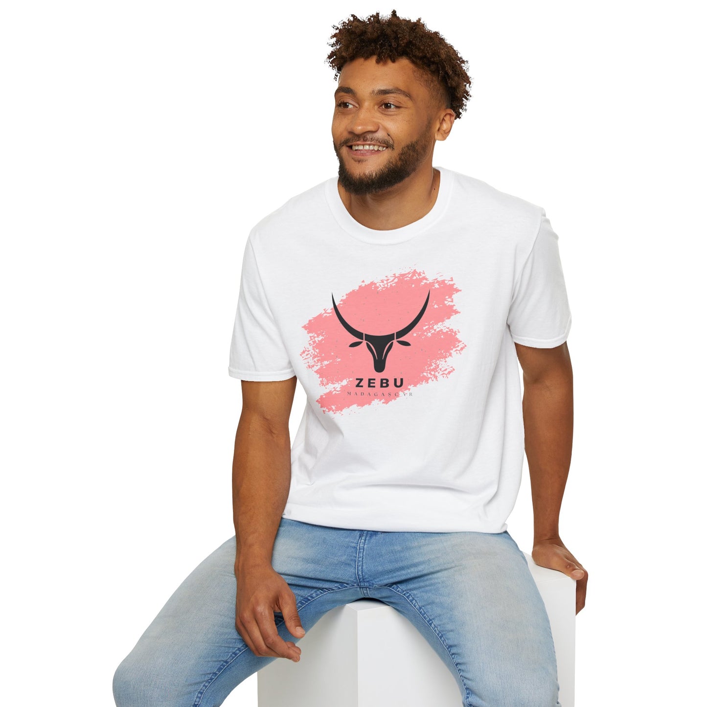 T-shirt Softstyle Unisexe 100% coton avec col au ras-du-cou