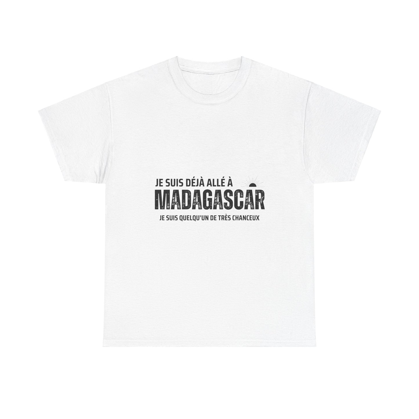 T-shirt unisexe en coton épais - Madagascar Creations