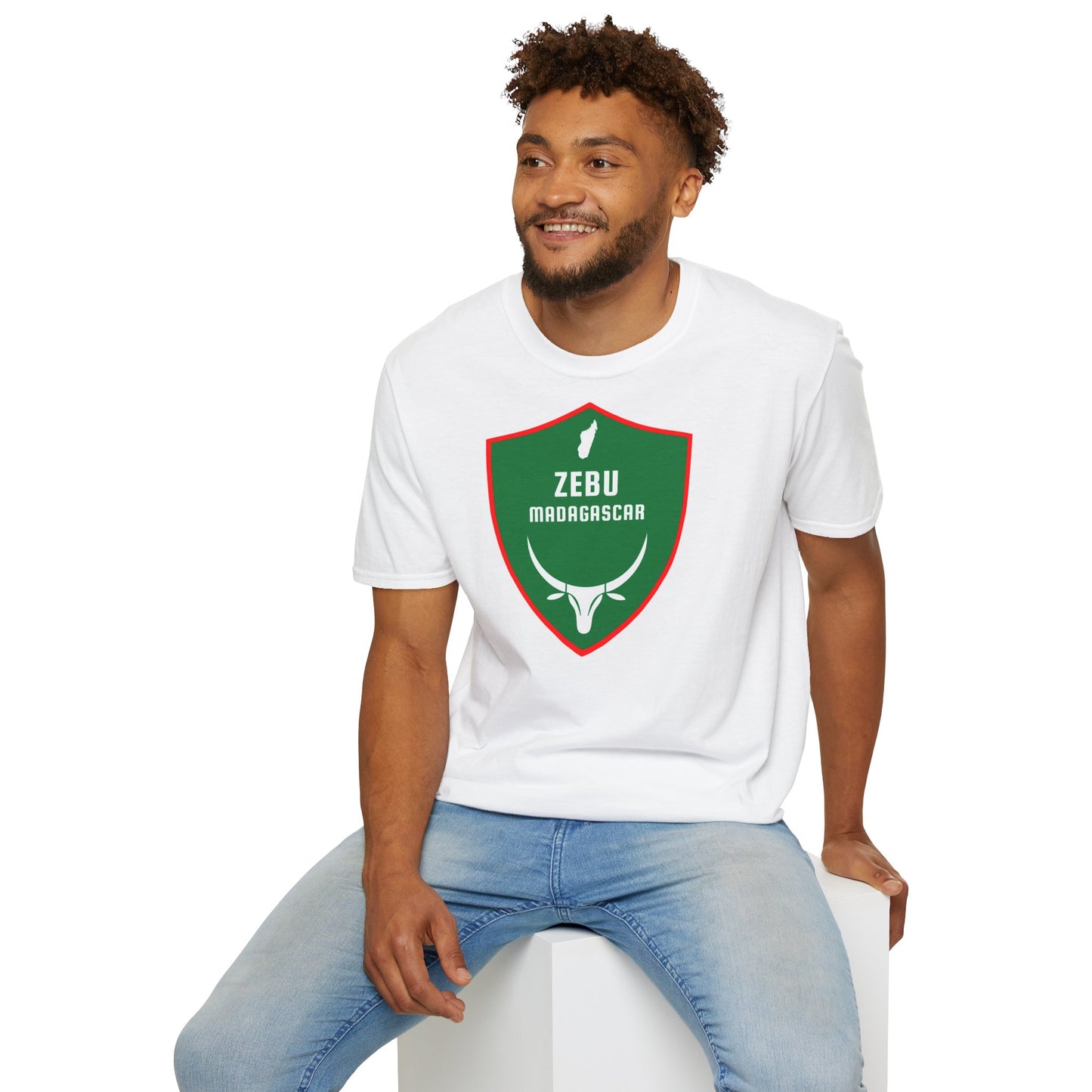 T-shirt Softstyle Unisexe 100% coton avec col au ras-du-cou