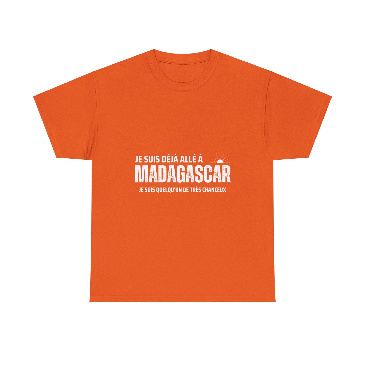 T-shirt unisexe en coton épais - Madagascar Creations