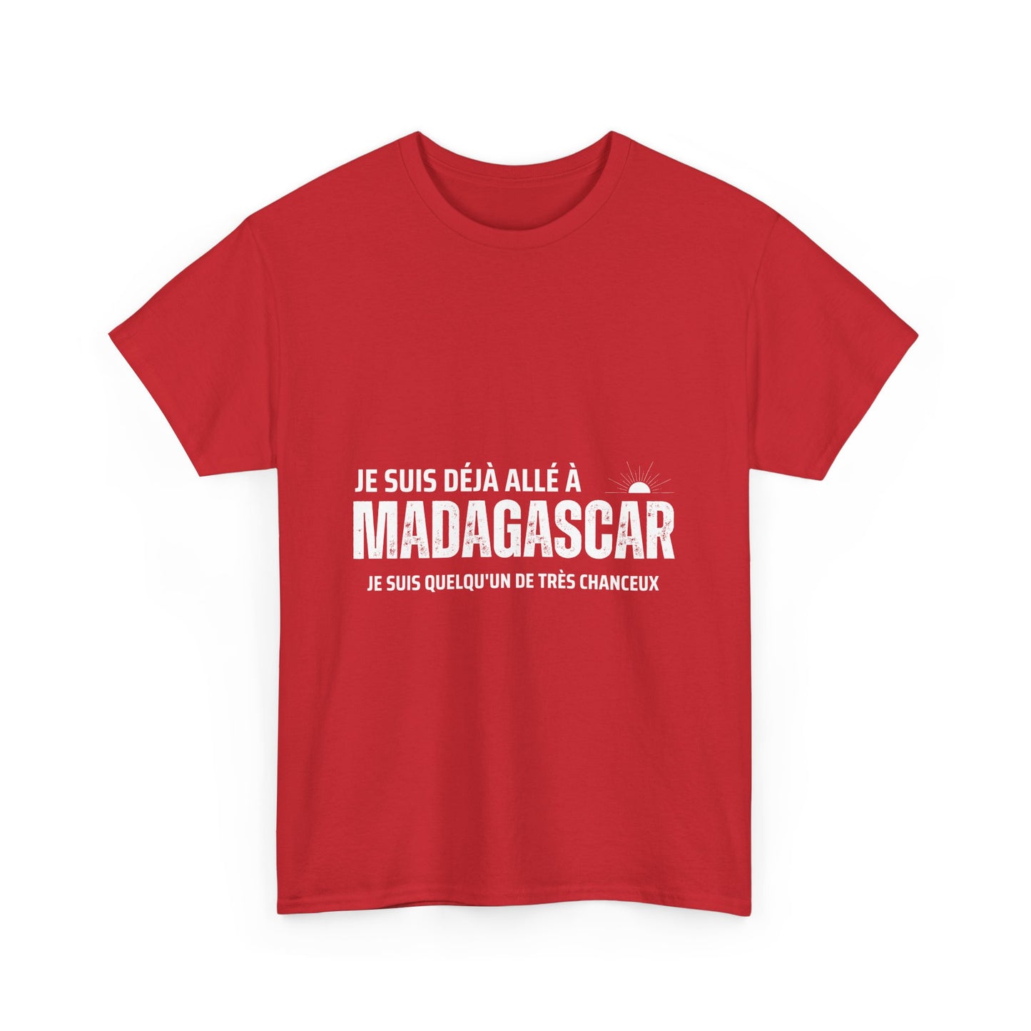 T-shirt unisexe en coton épais - Madagascar Creations