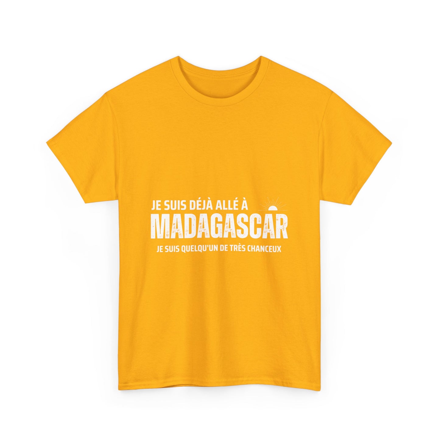 T-shirt unisexe en coton épais - Madagascar Creations