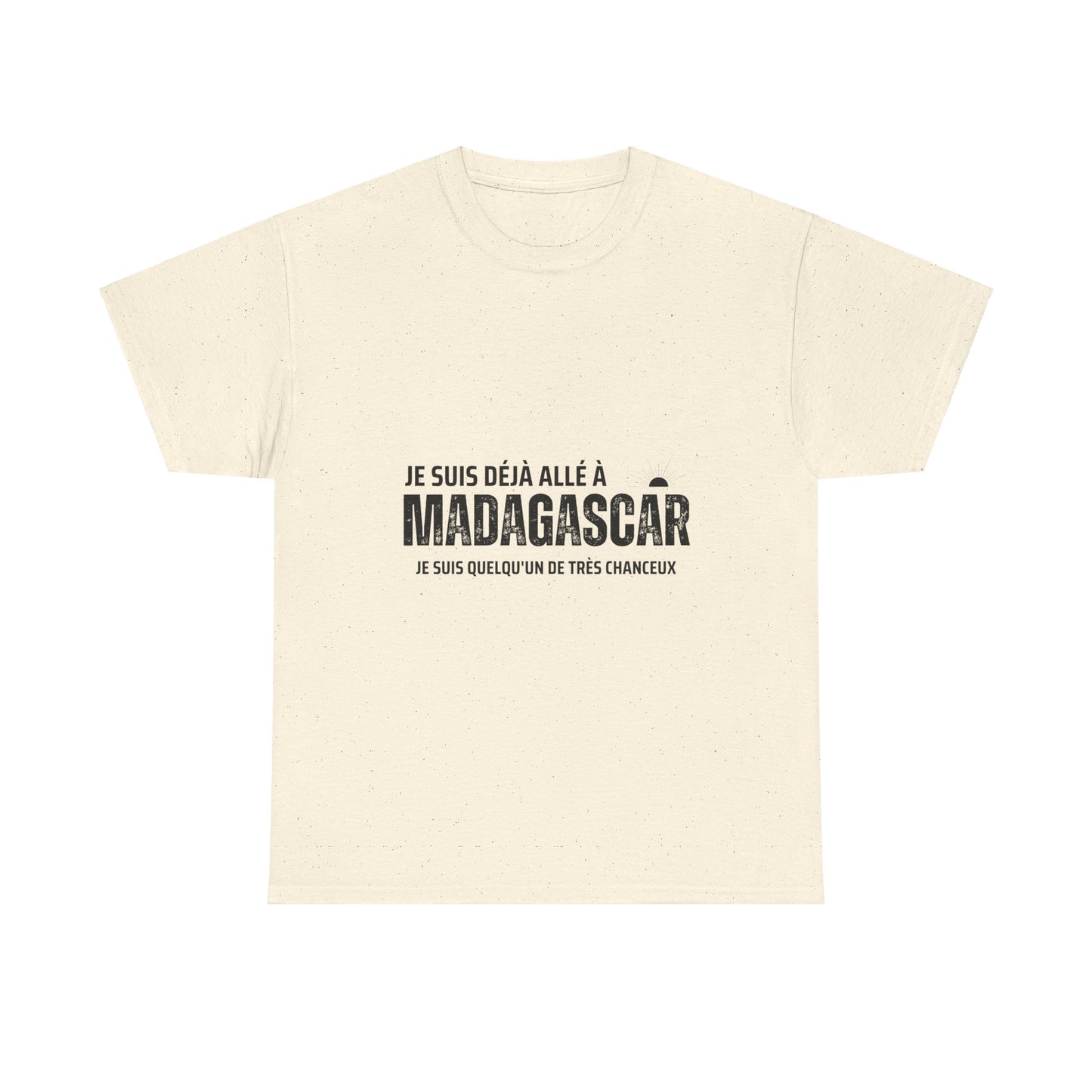 T-shirt unisexe en coton épais - Madagascar Creations