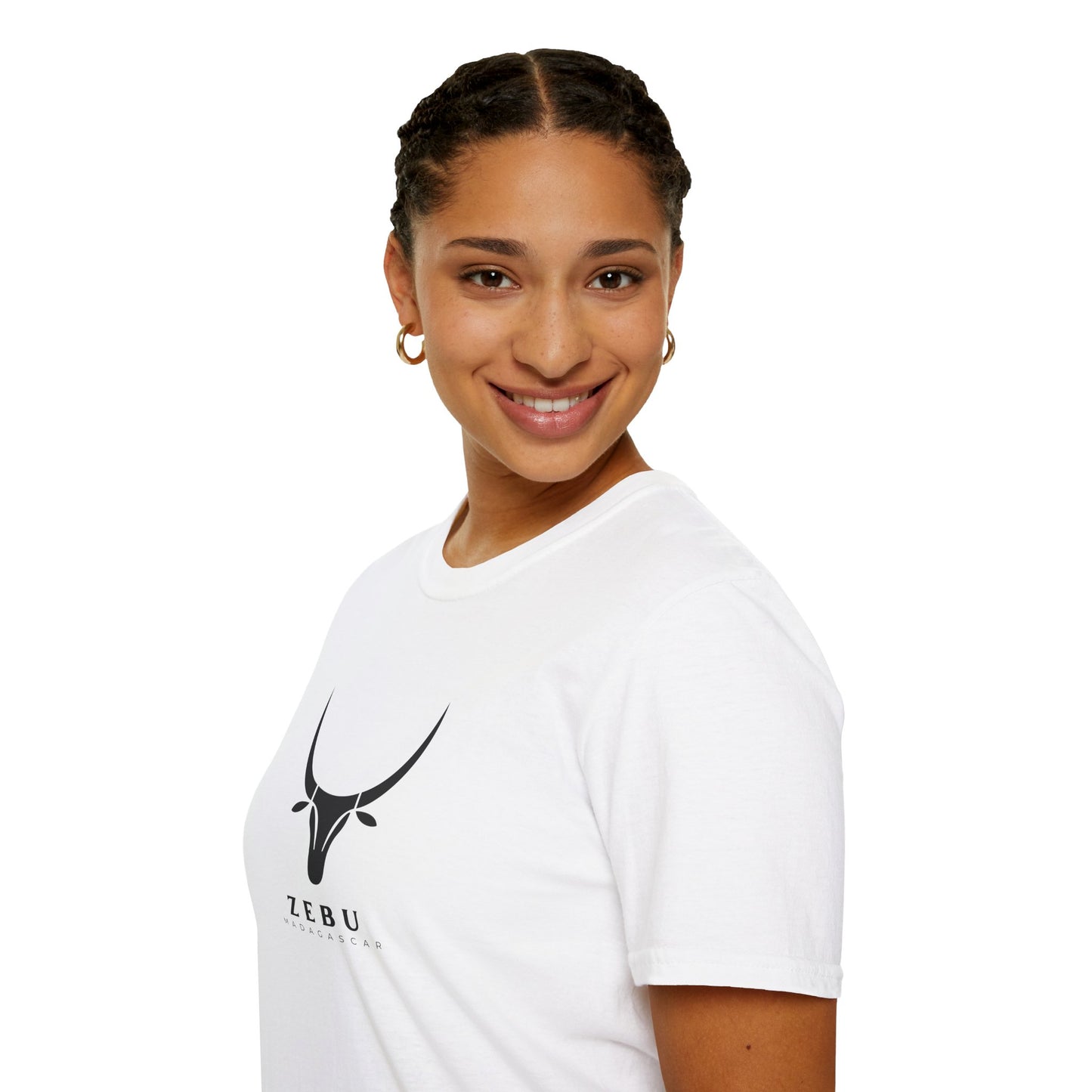 T-shirt Softstyle Unisexe 100% coton avec col au ras-du-cou