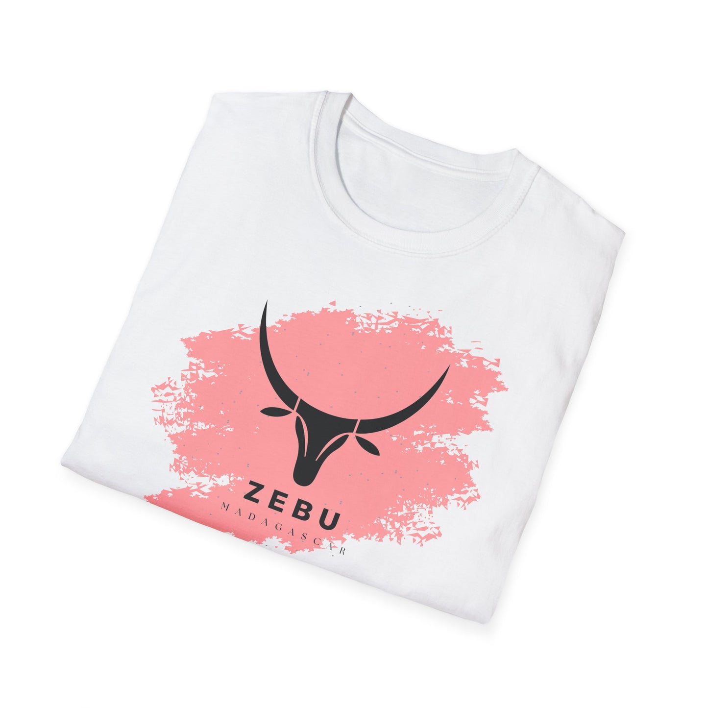 T-shirt Softstyle Unisexe 100% coton avec col au ras-du-cou