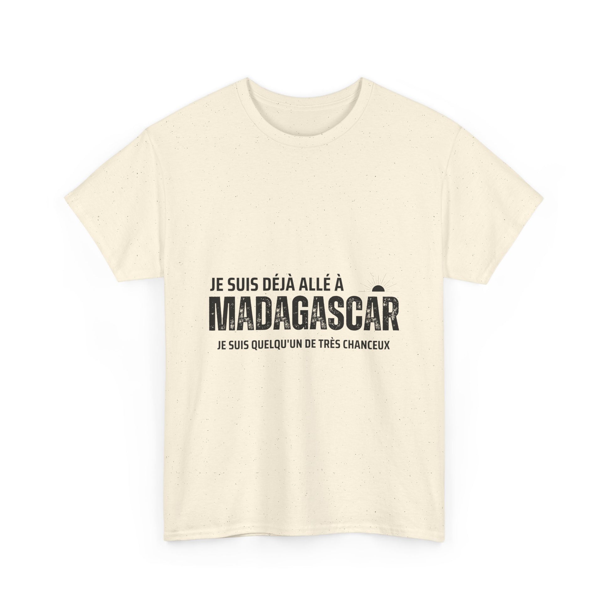 T-shirt unisexe en coton épais - Madagascar Creations